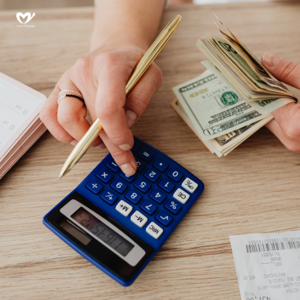 someone calculating